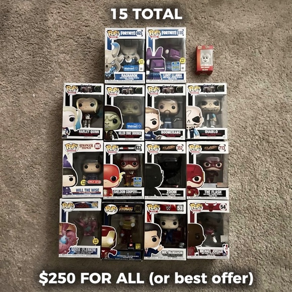 95 Funko Pops - Picture 2 of 3